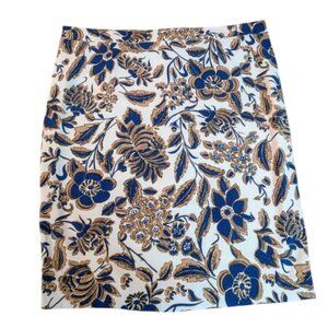 NWOT Cleo Women's Floral Pencil Skirt Multicolor Print Lined Size 16